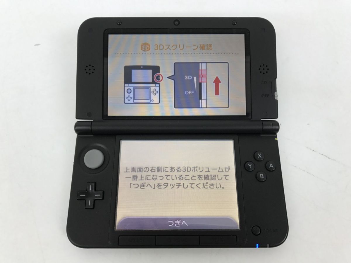 LL ニンテンドー3DS ブラック 本体 任天堂 | 3DS New 保証書、説明書