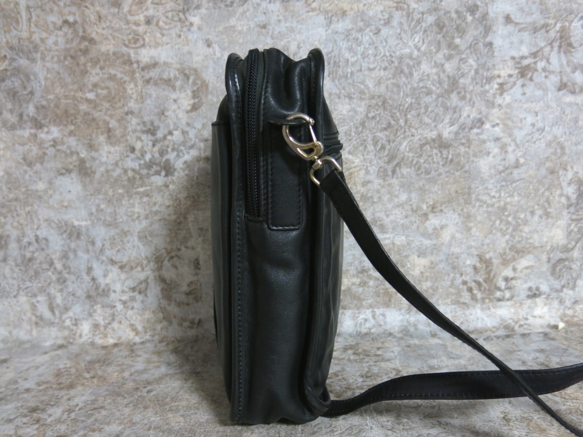 □美品□LOEWE ロエベ□メンズ□アナグラム□カーフ レザー 本革 