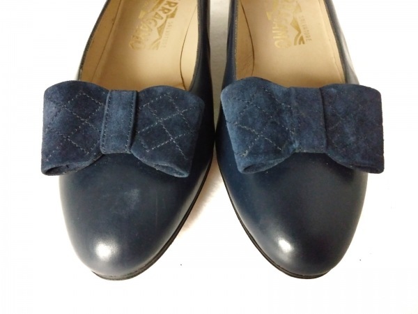 サルバトーレフェラガモ SalvatoreFerragamo パンプス 7 1/2 D