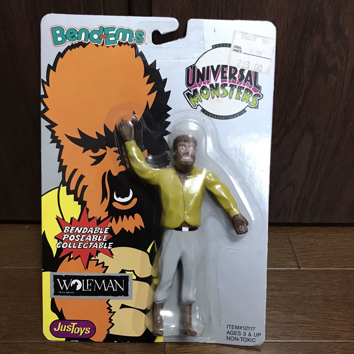justoys universal monsters bend-ems ユニバーサル モンスターズ