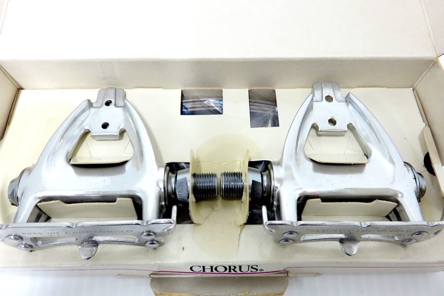 徳山)Campagnolo カンパニョーロ CHORUS コーラス SUTTOGRUPPO PEDALI ビンディングペダル ビンテージ品 2921 B200818C02A GH18C