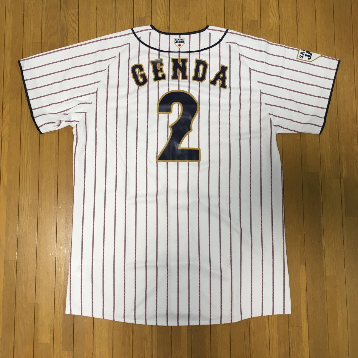 【高品質，新作登場】 侍ジャパン 源田壮亮選手 レプリカユニフォーム ホーム Lサイズ 野球日本代表 埼玉西武ライオンズ WBSCプレミア12 コロナ危機緊急放出(応援ユニフォーム、ウエア)｜売買されたオークション 応援ユニフォーム、ウエア