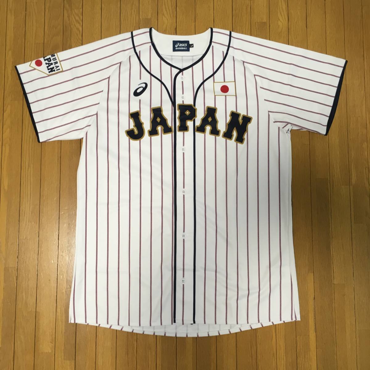 ユニフォーム 源田壮亮 レプリカ 侍ジャパン ビジター 選手名 番号入り 埼玉西武ライオンズ 応援グッズ SIZE グッズ ネイビー×レッド (サムライジャパン) O 壮亮 西武ライオンズ