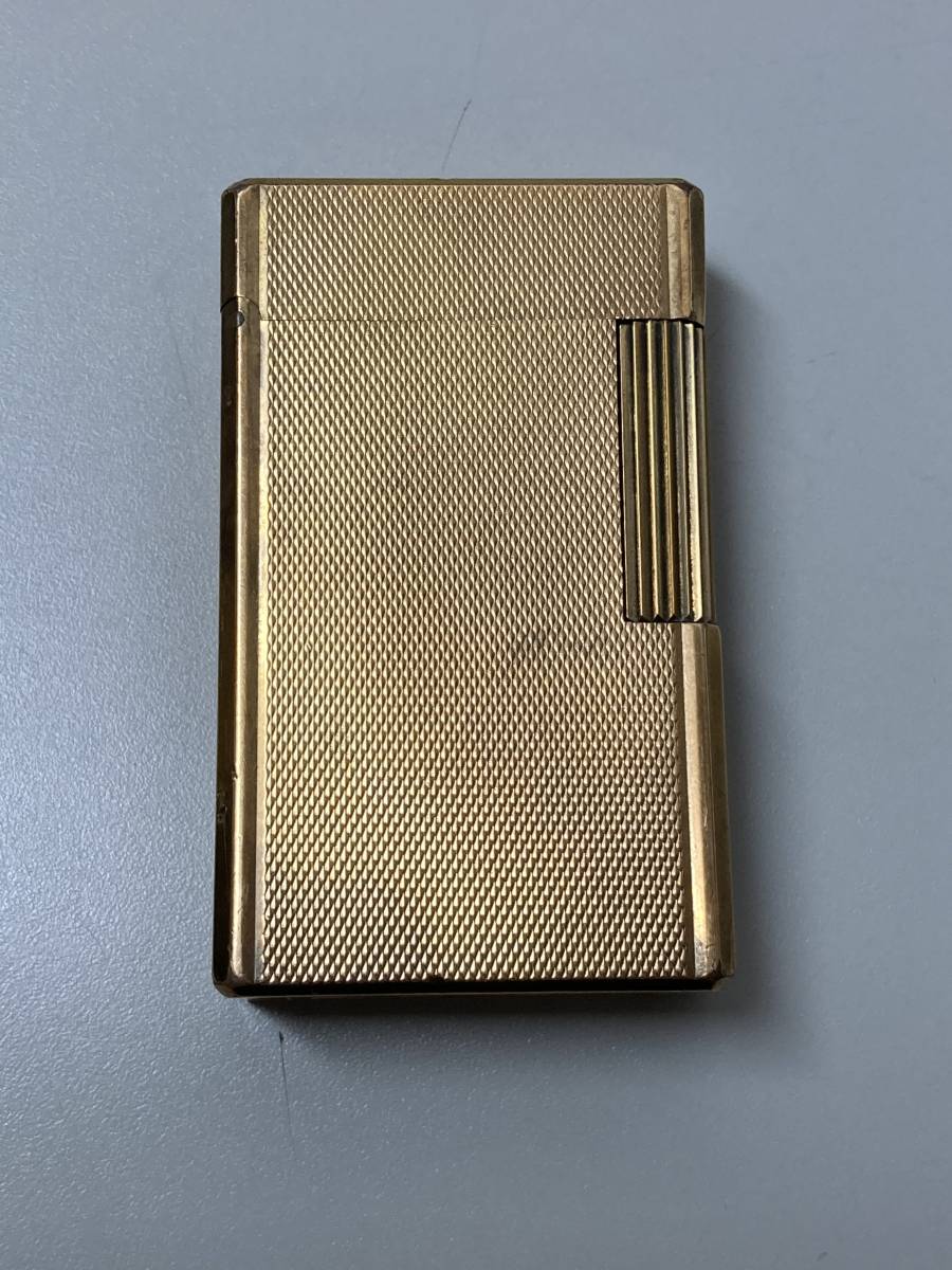 S.T.Dupont デュポン ライター ゴールド色 着火未確認① ,S 【公式通販】