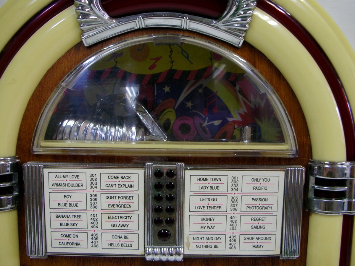東京デジタルホン　ジュークボックス ☆TOKYO Digital Phone 70年代 ジュークボックス型 ラジオ(am/fm