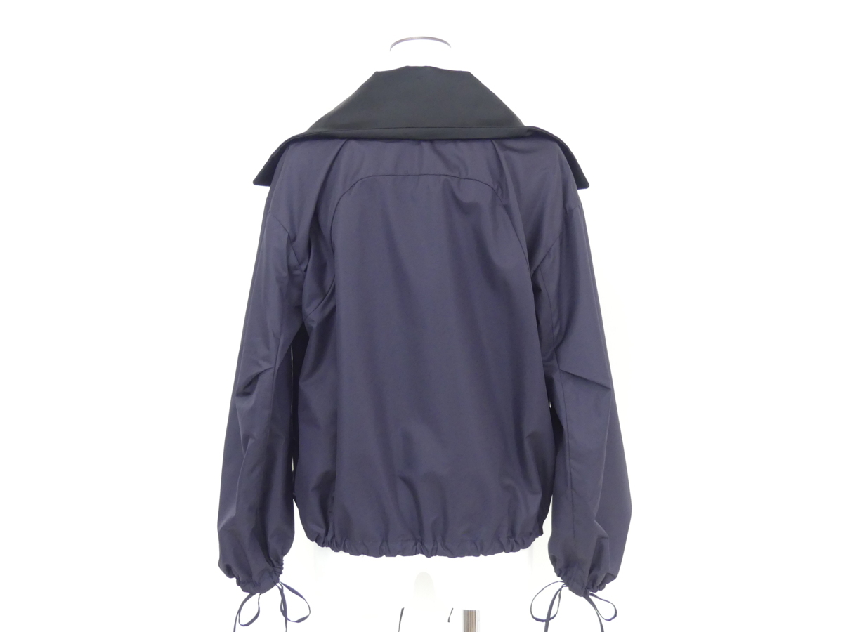 CYCLAS ノーカラーブルゾン ネイビー 36 シクラス cyclas ネイビー