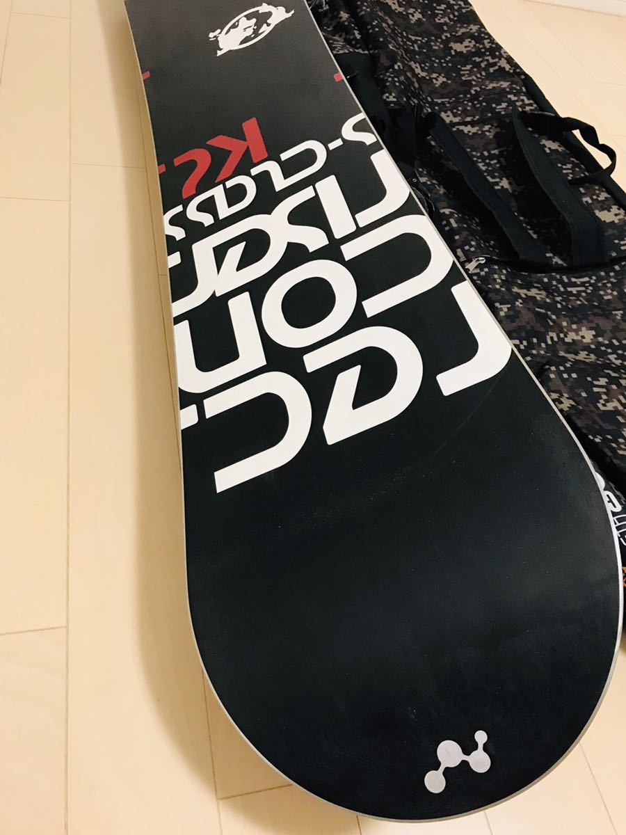 K2 161cm FLOW スノーボードとビンディングの2点セット！+ボードケース