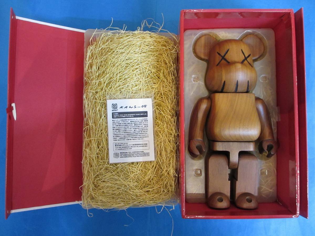 be@rbrick ベアブリック KAWS カウズ カリモク karimoku 400％ 開封品