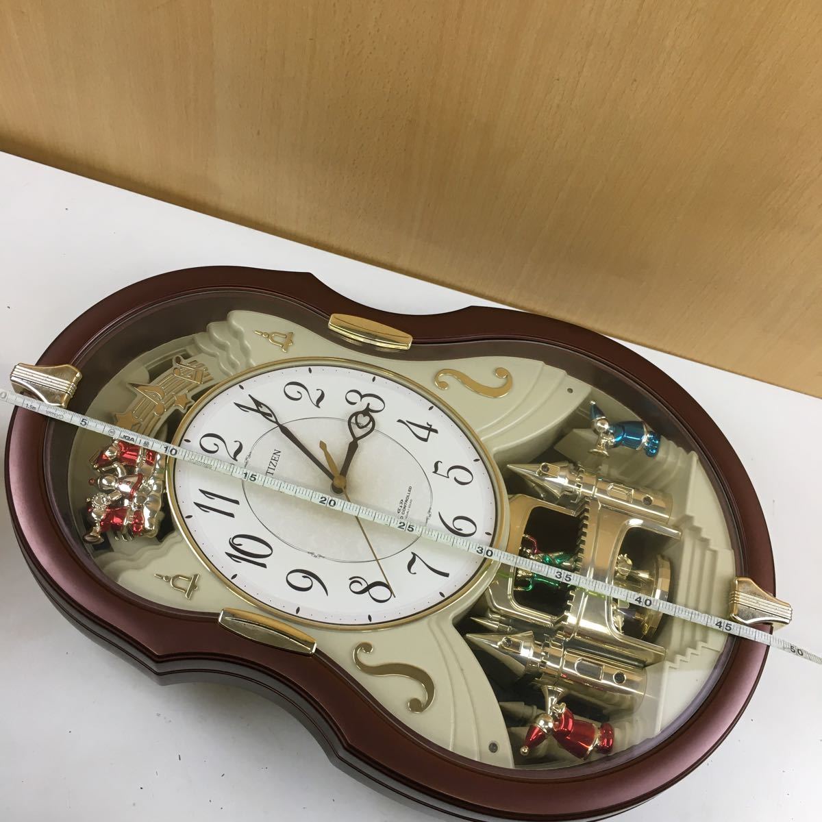 428 CITIZEN シチズン 掛け時計 電波時計 壁掛け時計 オルゴールの入札