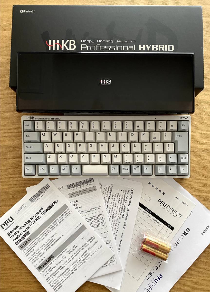 HHKB HYBRID Type-S 日本語配列 ルーフ付 Happy Hacking Keyboard Type