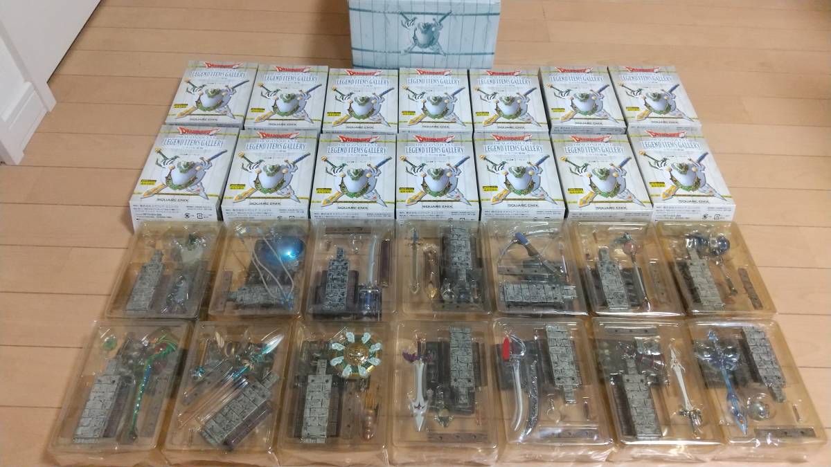 SQUARE 未開封 LEGEND ITEMS GALLERY THE BEST 7種類セット ENIX 
