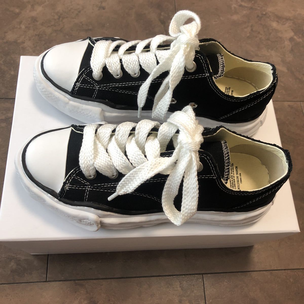 Maison MIHARA YASUHIRO メゾンミハラヤスヒロスニーカー BLACK サイズ 