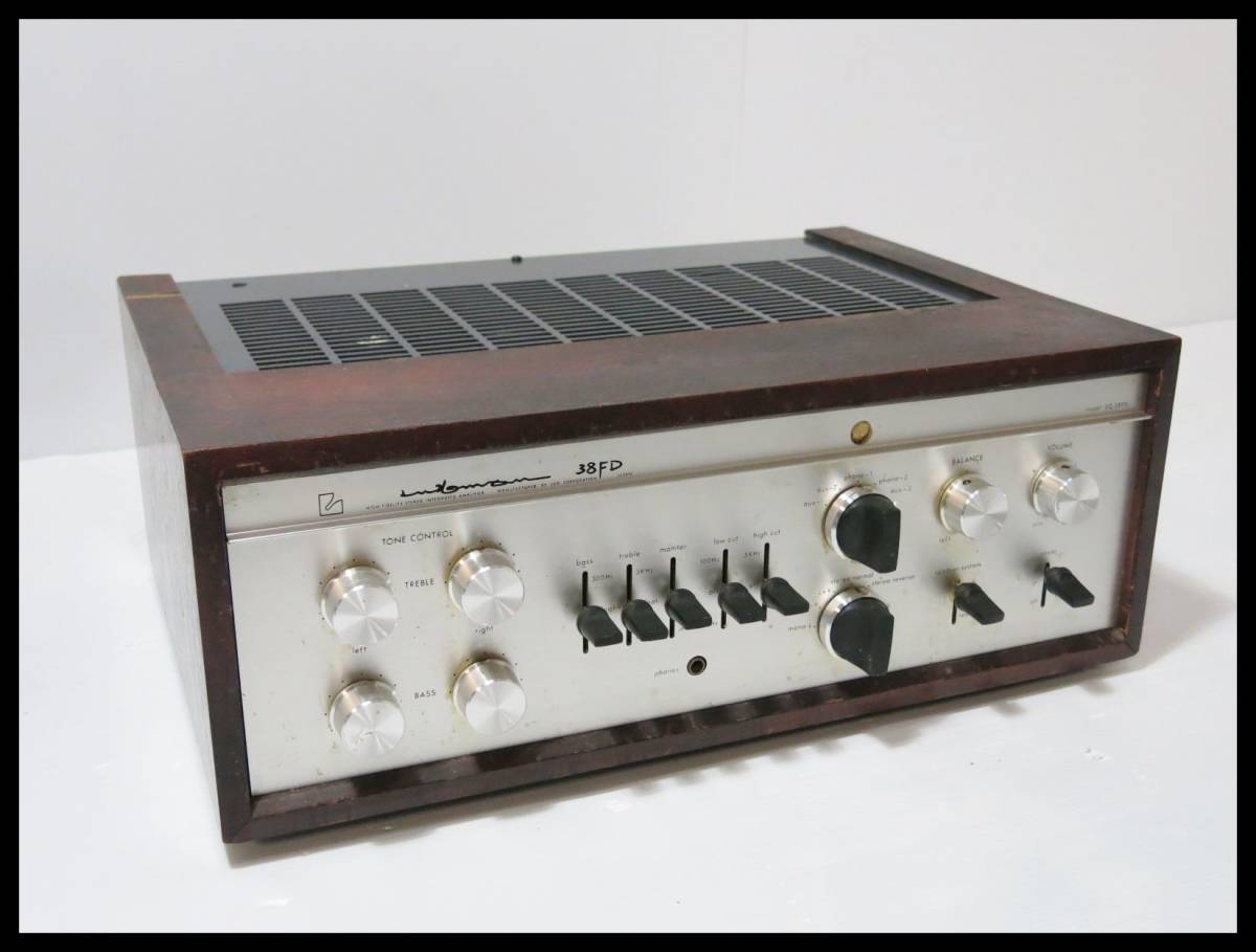 SQ38FD LUXMAN プリメインアンプ SQ-38FD 真空管プリメインアンプ