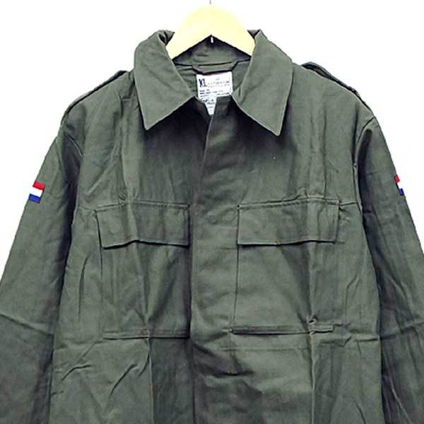 新品◆実物 オランダ軍 フィールドジャケット オリーブ (104)