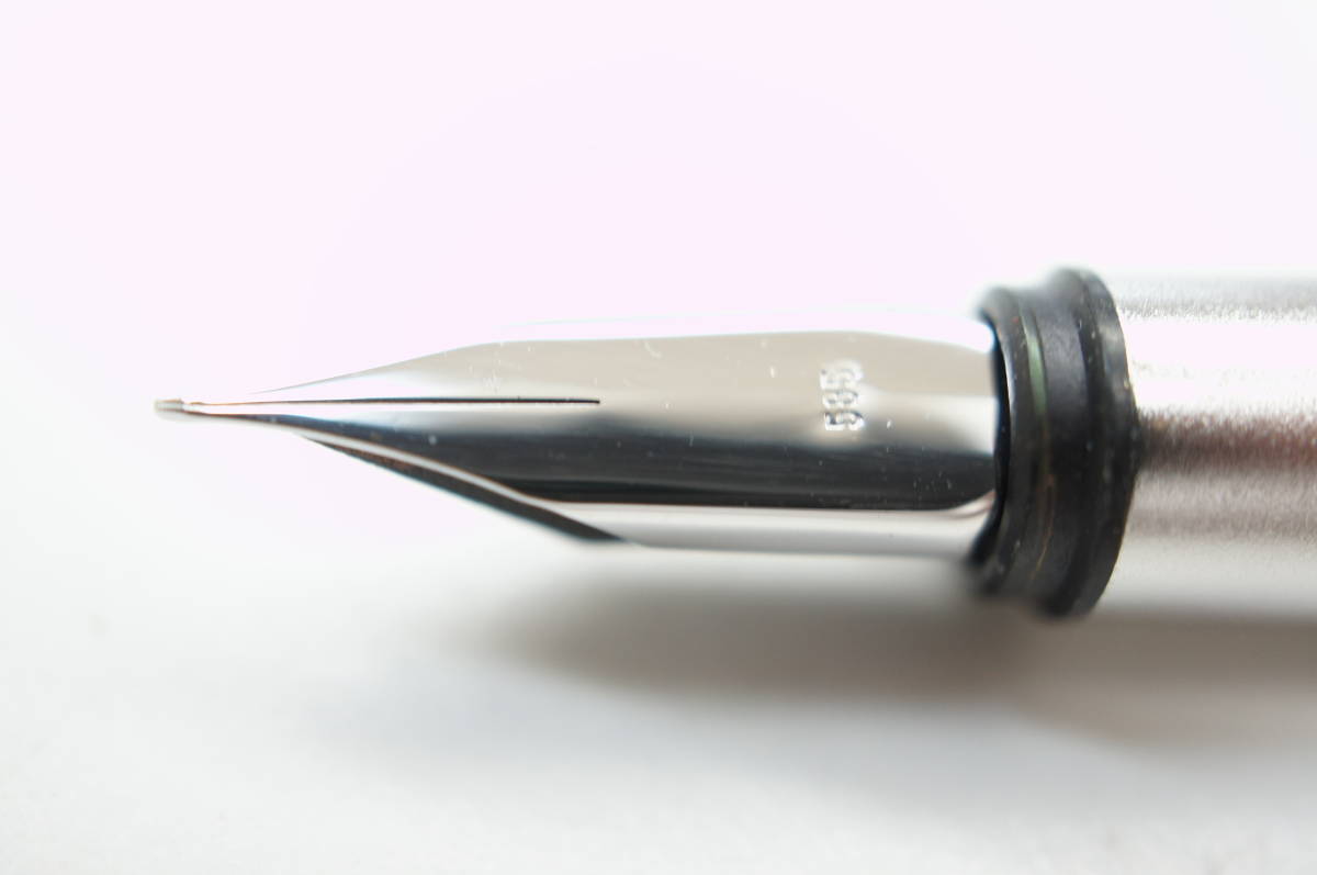 極美品◇MONTBLANC NOBLESSE モンブラン ノブレス 万年筆 ペン先 585