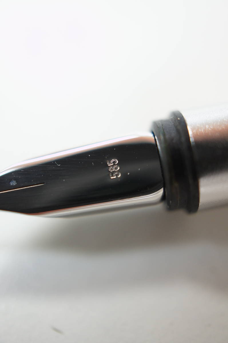 極美品◇MONTBLANC NOBLESSE モンブラン ノブレス 万年筆 ペン先 585