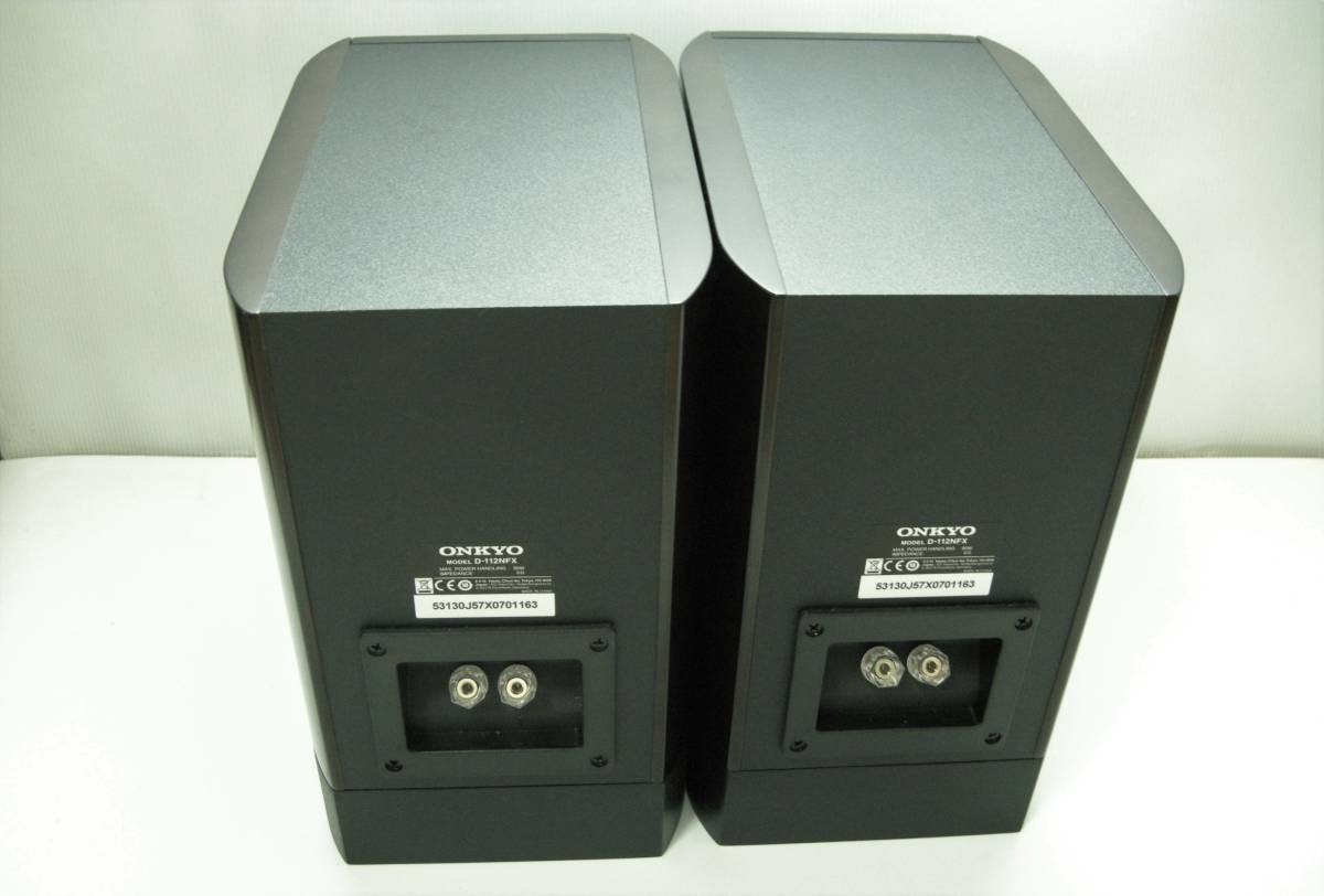 ONKYO D-112NFX ペア 美品 ブックシェルフスピーカー Sランク