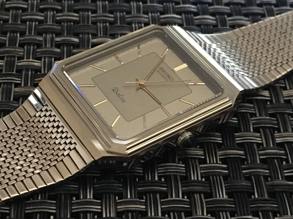 ☆[○]SEIKO DOLCE/ドルチェ メンズ ゴールド クオーツ* ドルチェ 
