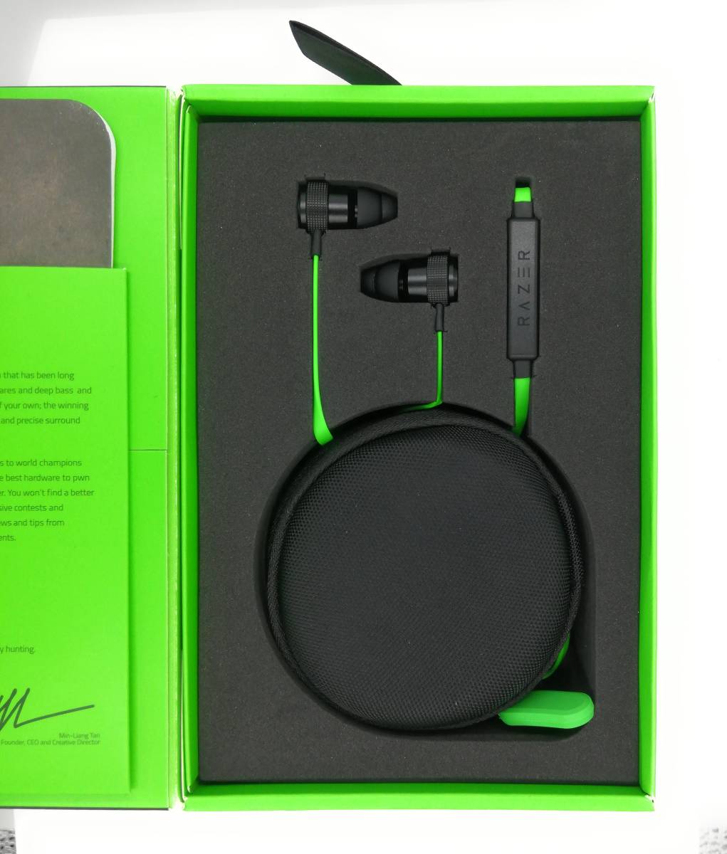 Razer Hammerhead Pro V2 ゲーミングイヤホン 3 5mm ミニプラグ マイク リモコン付 ヘッドフォン 売買されたオークション情報 Yahooの商品情報をアーカイブ公開 オークファン Aucfan Com