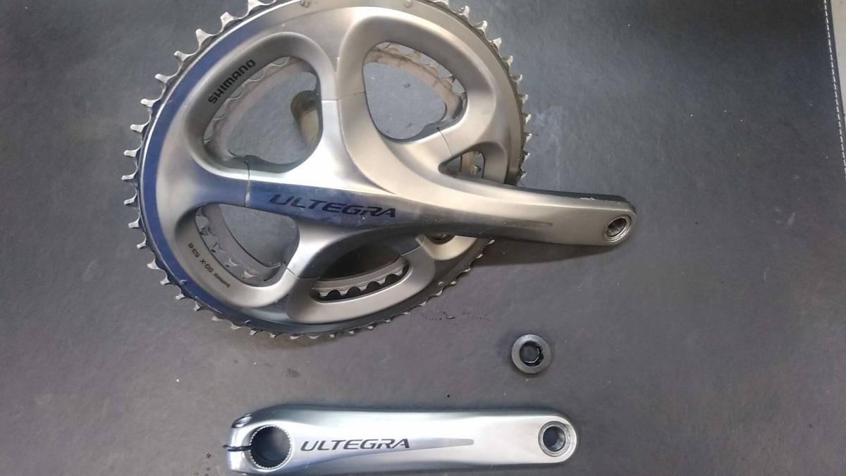 お買い得，人気 シマノ SHIMANO アルテグラ FC-6700 クランク チェーンリングセット １０S ５３－３９T １７２ ５ｍｍ 品 代理出品(クランク)｜売買されたオークション情報、yahooの商品情報をアーカイブ公開 - オ クランク