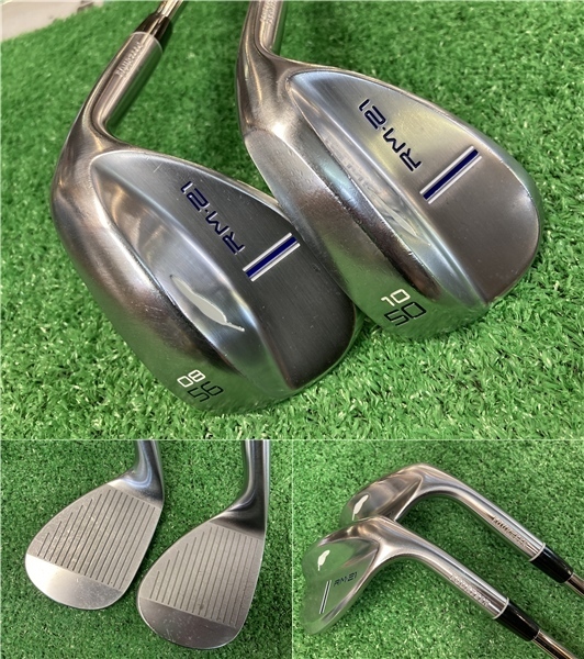 RM-21 フォーティーン ウェッジ ダイナミックゴールド 2本 50度 56度 FOURTEEN ニッケルクロム｜フォーティーン｜ウェッジ｜中古ゴルフクラブを ウェッジの試打レビュー Gold 口コミ・評価 Dynamic ギア Wedge rm－21の通販