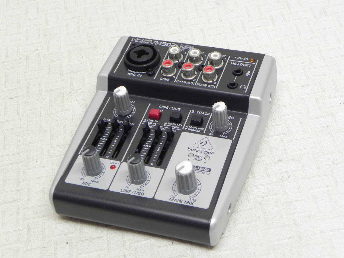 Behringer アナログミキサー 12チャンネル2バス 1ノブコンプ 