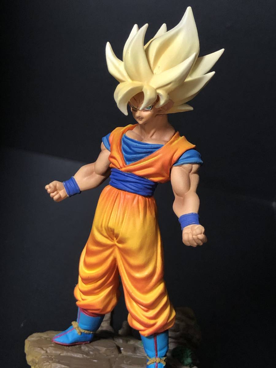 リペイント ドラゴンボール HG フィギュア - DG 悟空 孫悟空 超サイヤ