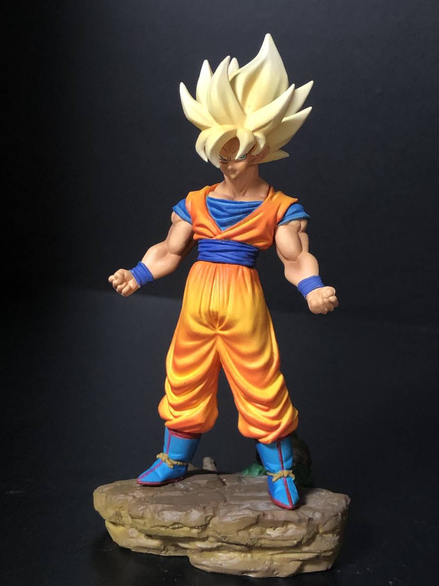 孫悟空　リペイントフィギュア ドラゴンボール DG リペイント スーパーサイヤ人 1 孫悟空 HG UG 改造