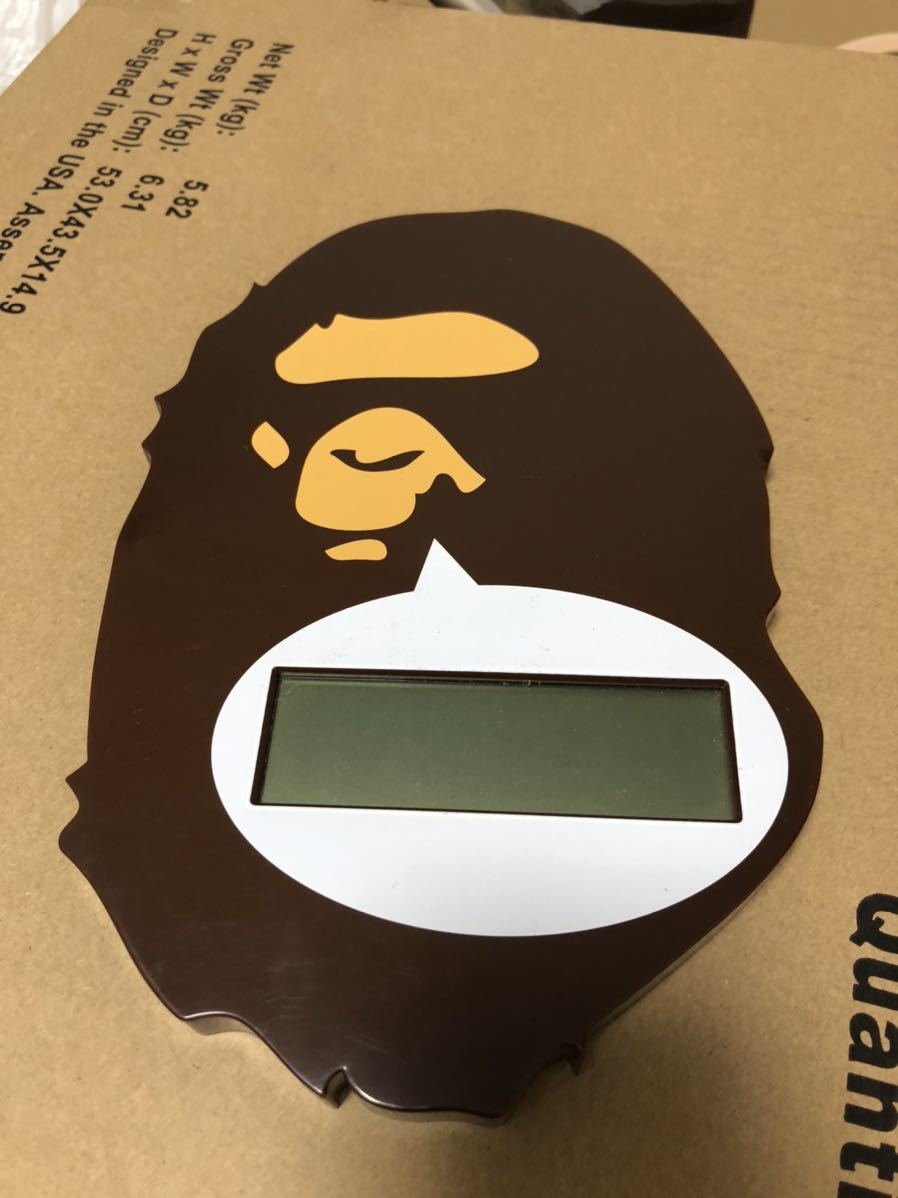 BATHING A APE BABY STORE エイプ MILO® 壁掛け時計 MILO WALL CLOCK