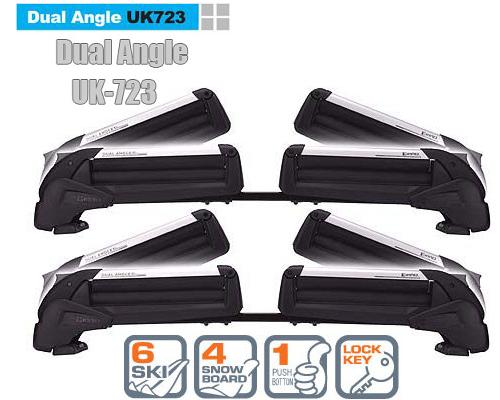 inno スキー⁄スノーボードキャリア スムースルーフ用 uk723」(スキー inno スキー⁄スノーボードキャリア スムースルーフ用 uk723」(スキー