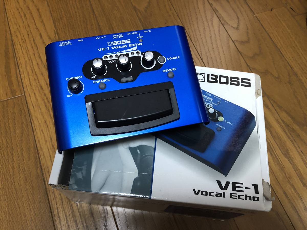 中古 BOSS VE-1 Vocal Echo ボーカル用ハーモニーエフェクター