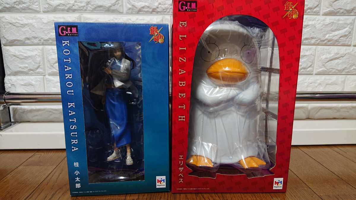 198 GEM 銀魂 桂小太郎&エリザベスフィギュア 銀魂 フィギュア G.E.M. 