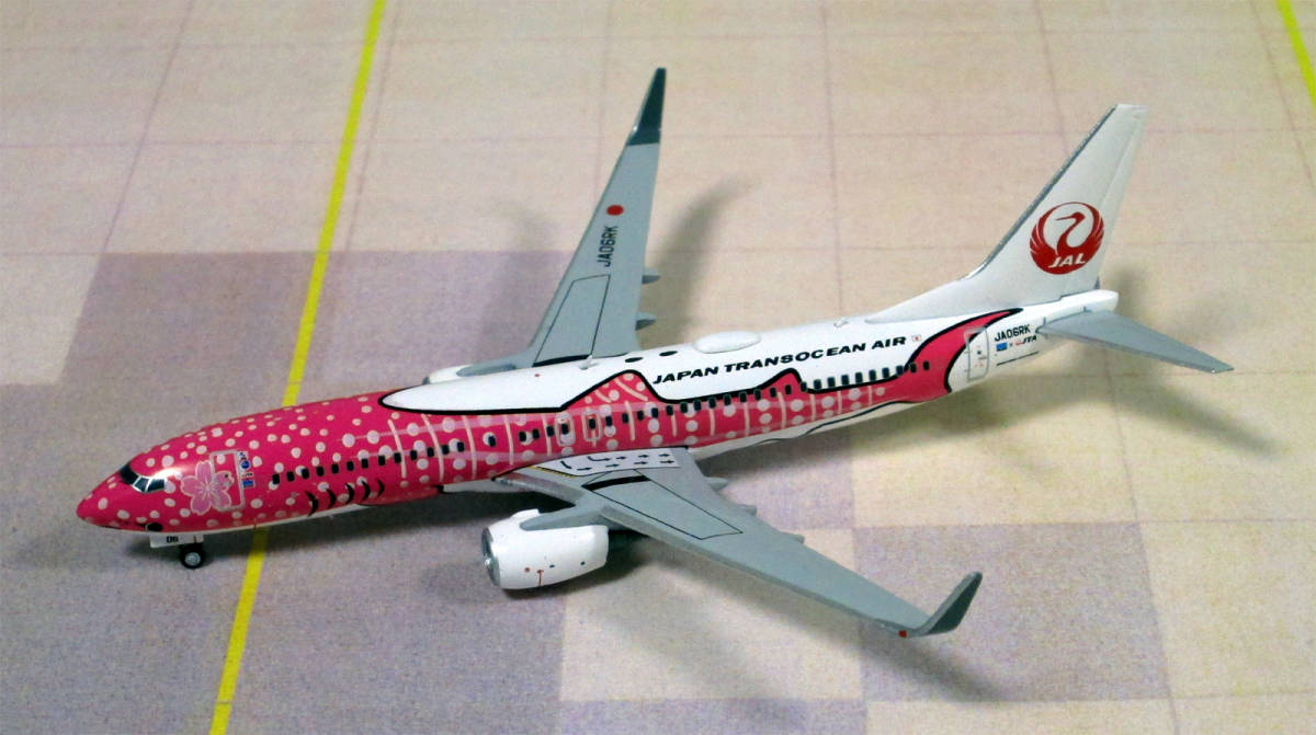 Jcwings JTA B737-800 JA06RK 1/400 航空機・ヘリコプター Jcwings JTA