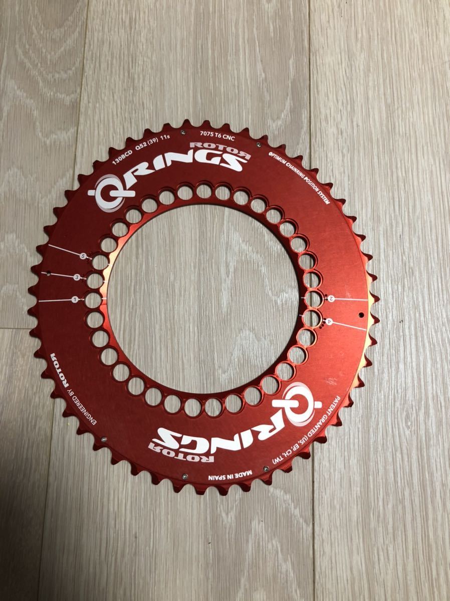 新作，正規品 ROTOR チェーンリング エアロ 52T PCD130 5アーム 品 ローター 楕円(チェーンリング)｜売買されたオークション情報、yahooの商品情報をアーカイブ公開 - オークファン チェーンリング