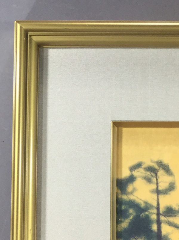 複製画□平山郁夫□ 『大徳寺境内』□約P6号□岩絵具仕上□大塚巧藝社