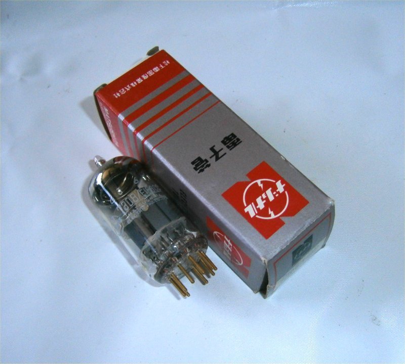 ナショナル Matsushita 7308 E188CC 真空管 3本セット 使用時間極少・送料無料】 ナショナル 7308／E188CC × 3本