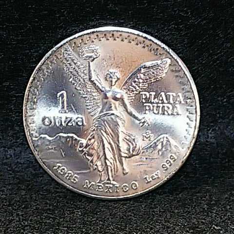 メキシコ リベルタード1オンス銀貨 1985年 1985 メキシコ リベルタード
