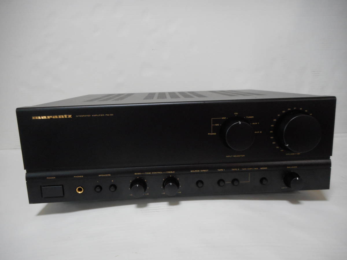 マランツ プリメインアンプ marantz PM-50 公式通販 : Yahoo