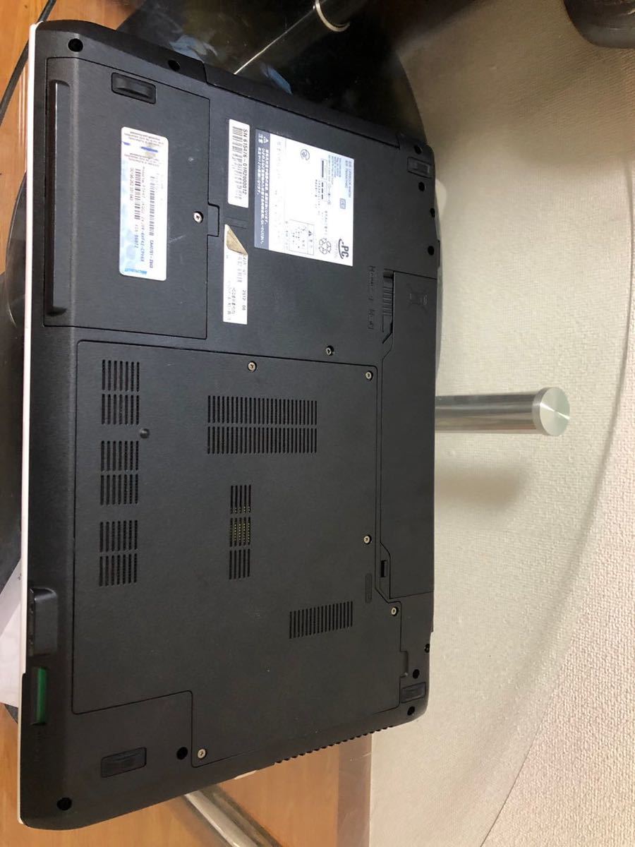 ジャンク!FUJITSU LIFEBOOK AH47/H Windows7 Core i7