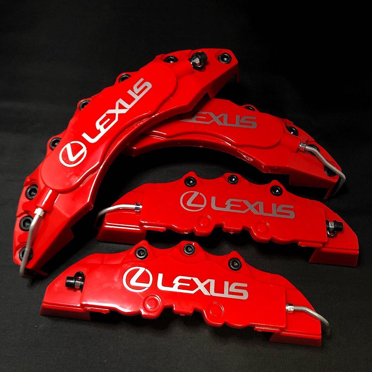 レクサスRX F-SPORT ブレーキキャリパーカバー レッド レクサス RX専用