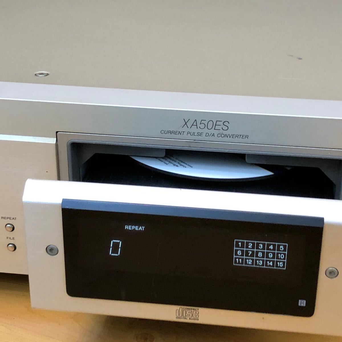 SONY：コンパクトディスクプレーヤー 、CDP-XA50ES 、動作未確認