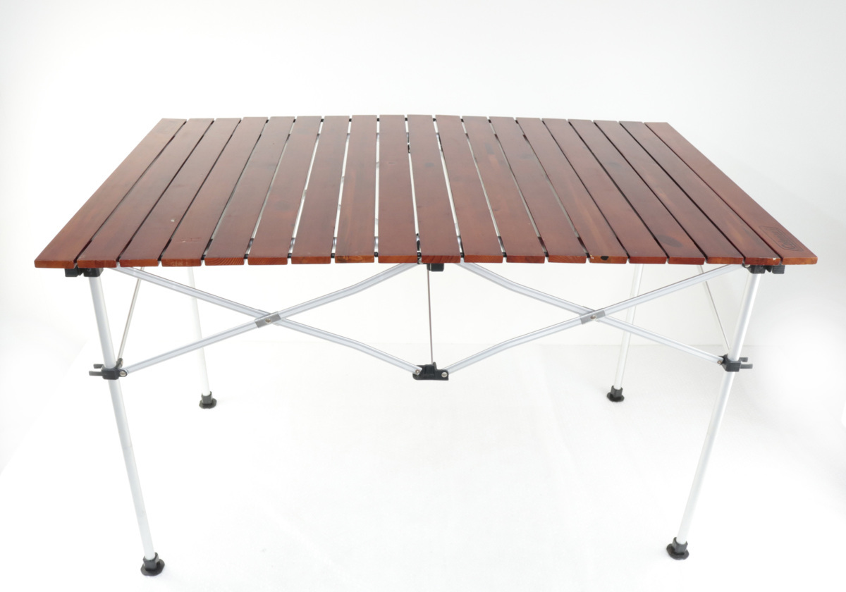 ウッドロール 2ステージテーブル⁄110 公式通販 【中古品】Coleman