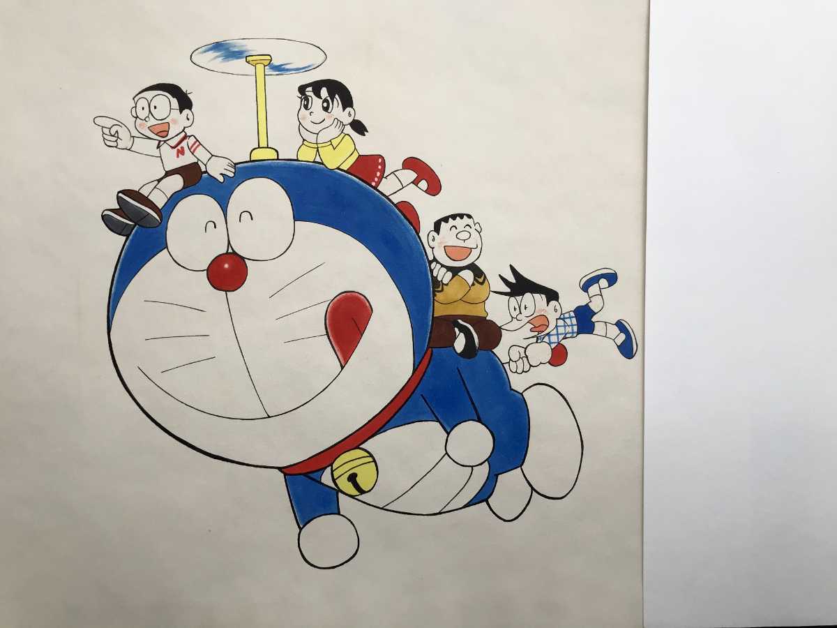 ドラえもん 直筆イラスト 数十年前 超 藤子 F 不二雄先生 直筆画 経年による紙変色あり 高級木枠付き 41ｘ39 サイン 直筆画 売買されたオークション情報 Yahooの商品情報をアーカイブ公開 オークファン Aucfan Com