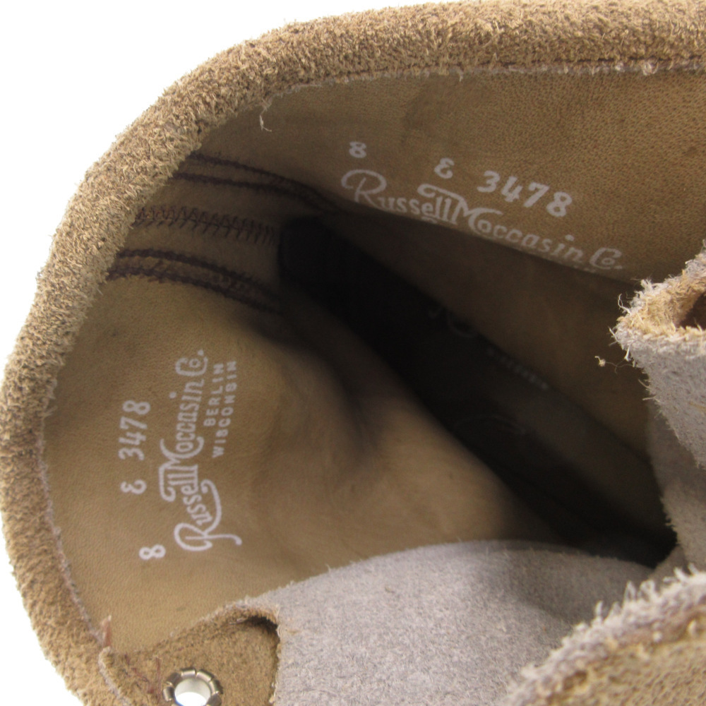 RUSSELL MOCCASIN (ラッセルモカシン) SAFARI BOOTS タン・ララミー 
