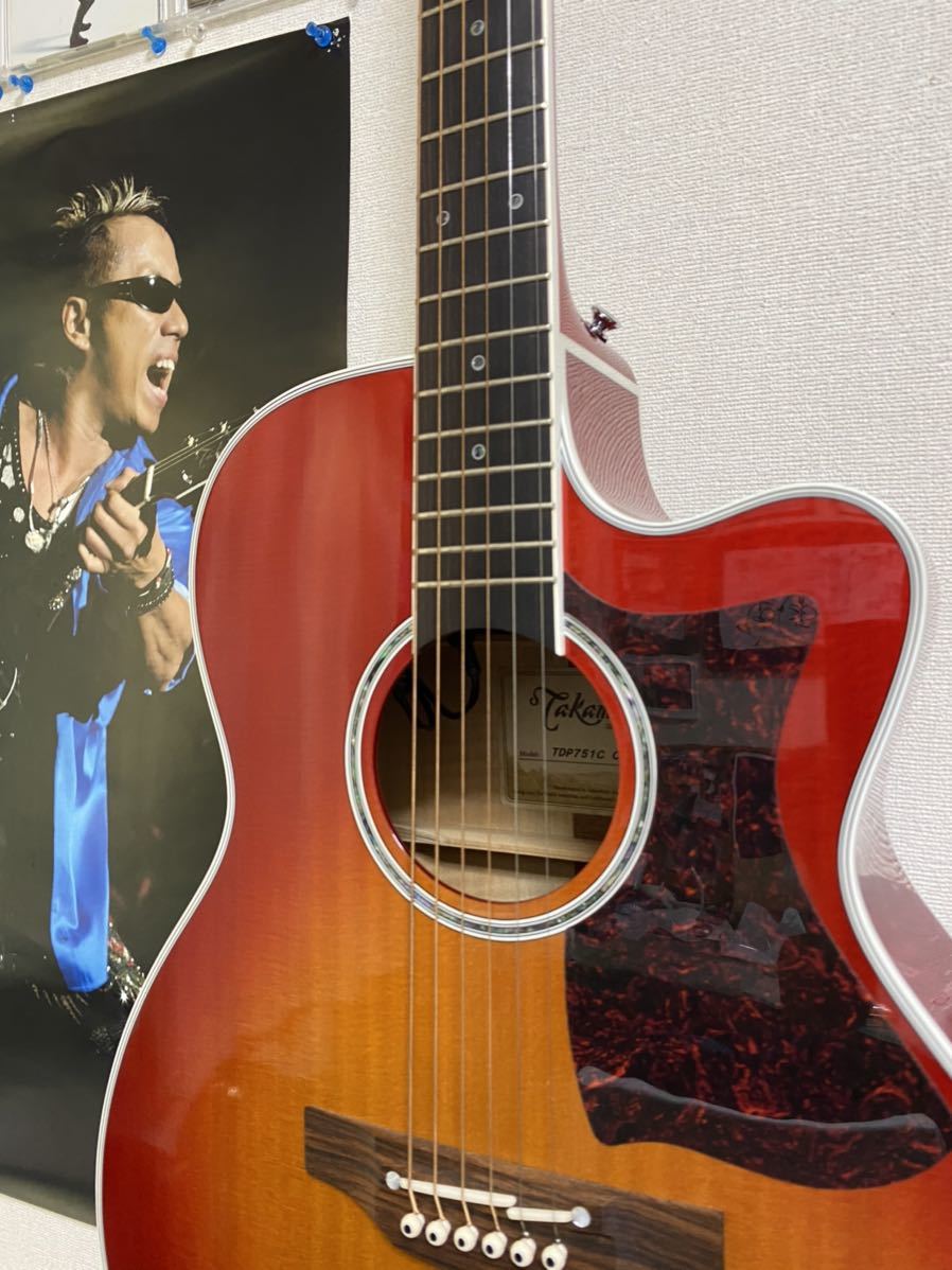 タカミネ 無用 TAKAMINE TDP751C-CYS ギター
