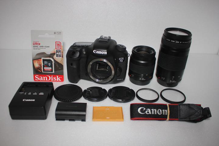 Canon EOS 7D MarkⅡ 標準&望遠ダブルレンズセット399 Canon 【公式通販】