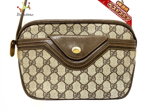 グッチ GUCCI ショルダーバッグ オールドグッチ/GG柄 PVC 塩化 グッチ GUCCI ショルダーバッグ オールドグッチ/GG柄 PVC 塩化