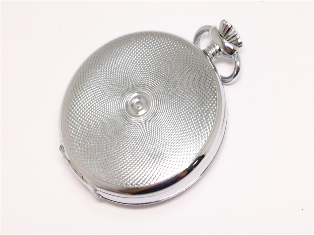 1円☆稼働品【エドックス】懐中時計 スモセコ 手巻き アンティーク 17 