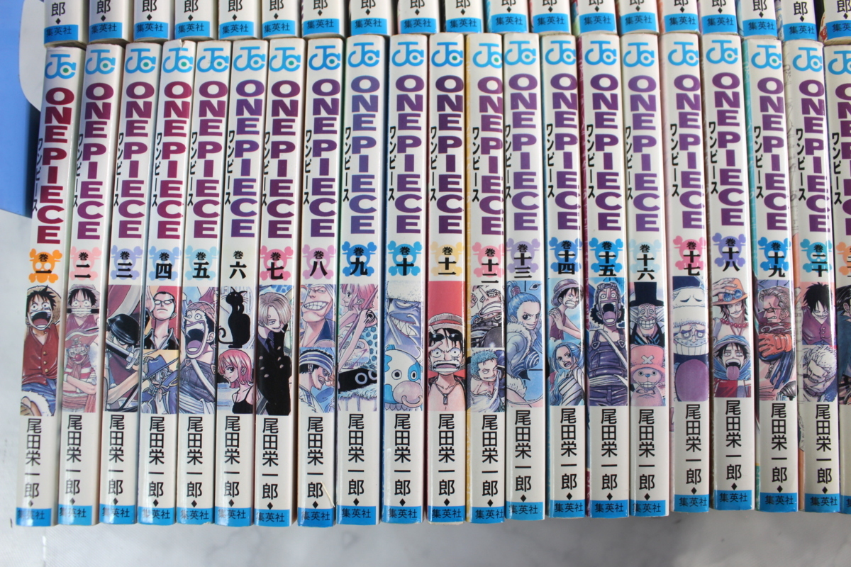 新素材新作 One Piece 尾田栄一郎 1巻 95巻 ワンピース 少年 Stonenet Hu
