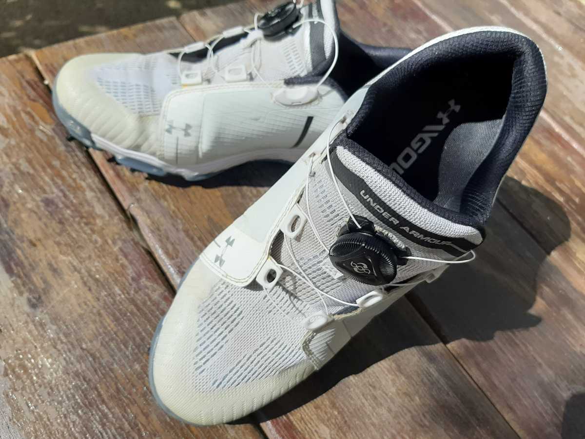 激安大特価，得価 アンダーアーマー UNDER ARMOUR ゴルフシューズ 26cm boa 定価28 040円(26.0cm)｜売買されたオークション情報、yahooの商品情報をアーカイブ公開 - オークファン 26.0cm